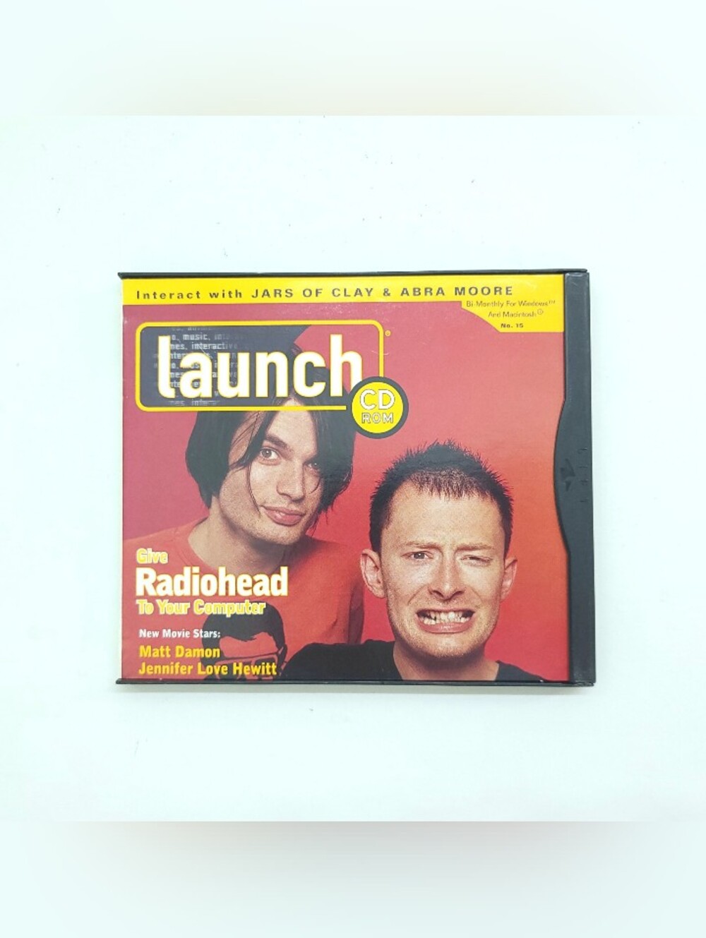 Launch Magazine 15: Radiohead Abra Moore Jars Of Clay / CD Rom Hybrid 1997
